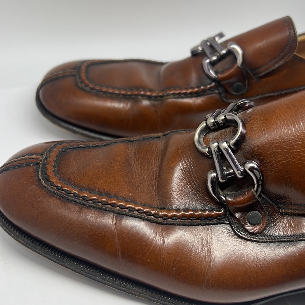 Mens Brown dress shoes - Picture 2 of 6